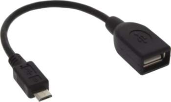 InLine Micro USB OTG adaptera kabelis