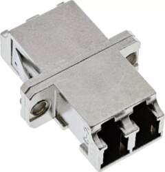 InLine optiskā adaptera metāla duplex LC/LC