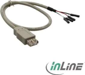 InLine USB 2.0 Adaptera Kabelis