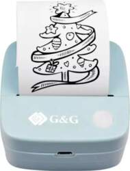 Mini termiskais printers g g GA-SD001BL