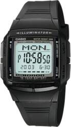 Rokaspulkstenis CASIO DB-36-1AVDF — elektronisks, melns