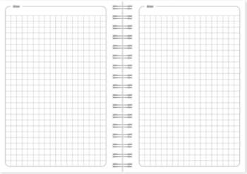 Timer Notebook Timer Classic A6 5x5