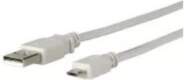 USB A — Micro‑USB B kabelis