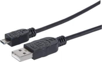 USB‑A uz Micro‑USB kabelis 1 m