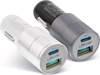 USB auto lādētājs InLine 31502S Quick