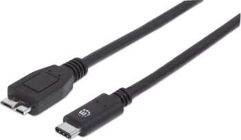 USB‑C uz Micro‑USB kabelis MANHATTAN 1
