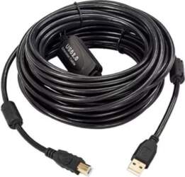 USB kabelis MicroConnect USBAB20B-ACTIVE, USB 2