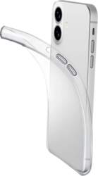 Caurspīdīgs vāciņš Cellularline Fine priekš iPhone