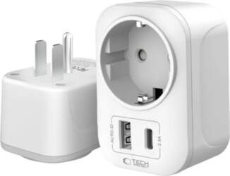 Ceļojumu adapteris Tech-Protect TA100 US uz