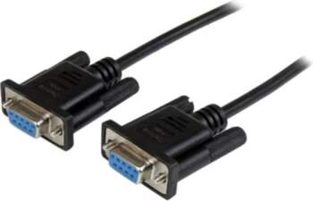 DB9 RS232 seriālais Null Modem kabelis