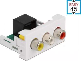 DeLOCK Easy 45 Modulis 3 x