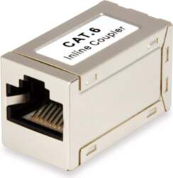 Inline Coupler Equip Cat.6 Shielded