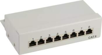 InLine Patch Panel Cat.6 8
