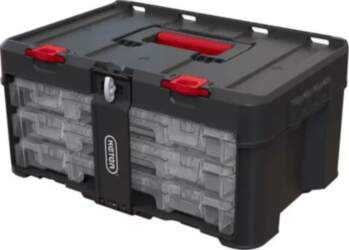 Instrumentu kaste KETER DIY Stack`N`Roll komplekts