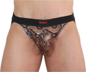 Jockstrap BURN 002 Snake Black M