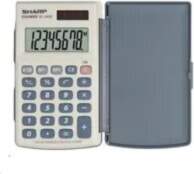 Kalkulators Pocket Basic Silver Sharp EL-243S