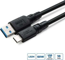 MicroConnect USB-C uz USB-A datu kabelis