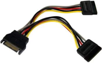 SATA Power Y Splitter Cable Adapter