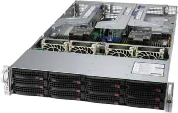 Supermicro SYS-620U-TNR servera platforma ar Intel