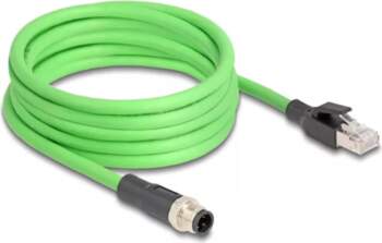 Tīkla kabelis DeLOCK M12 Cable D-coded