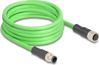 Tīkla kabelis DeLOCK M12 Cable D-coded