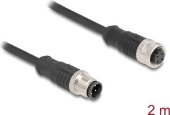 Tīkla kabelis DeLOCK M12 Cable D-coded