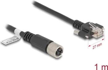 Tīkla kabelis DeLOCK M12 Cable X-coded