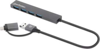 USB-C & USB-A Combo Doks/Hubs Manhattan