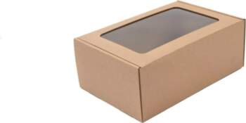 Dāvanu kārba ar logu Superbox A5