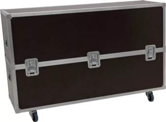 Flightcase Roadinger priekš 2× LCD ZL75