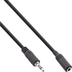 InLine audio adaptera kabelis ar 4