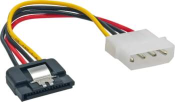 InLine SATA strāvas adaptera kabelis 4pin