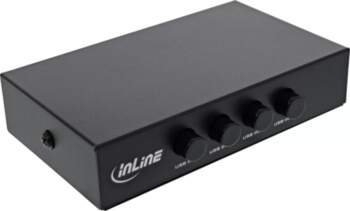 InLine USB 2.0 slēdzis manuāls