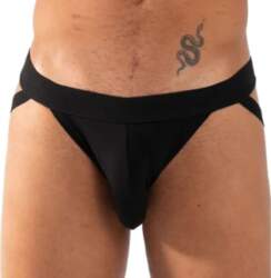 Jockstrap BURN 011 Double Black —