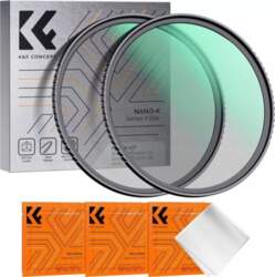 K&F Black Diffusion filtru komplekts 2‑1