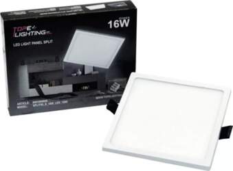 LED panelis TOPE SPLIT SQ 16W