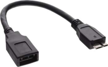 OTG adaptera kabelis InLine Micro USB