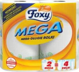 Rulltualetes papīrs Foxy Mega Long 2