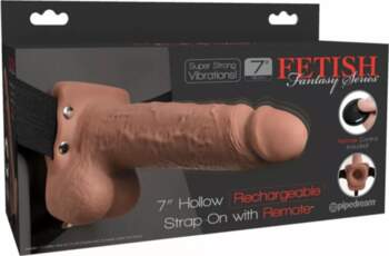 Strap-on vibrators Pipedream FFS 7 Dark