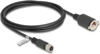 Tīkla kabelis DeLOCK M12 Cable D-coded