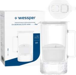Ūdens krūka wessper D4 BOROSILICATE MINI