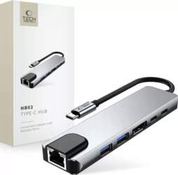 USB-C hubs Tech-Protect HB02 — 6‑1: