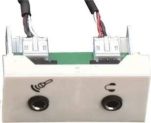 Adapteris AV FULL F22 2× Mini