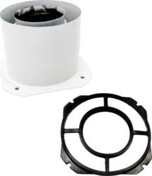 Adapteris SpiroFlex 60/100 IM balts –