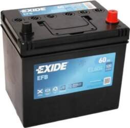 Auto akumulators EXIDE EL604 EFB 60