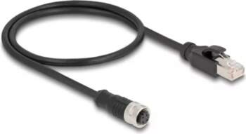 DeLOCK M12 adaptera kabelis D-coded 4