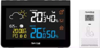 GARNI 612 Precise Melns Balts LCD