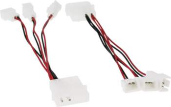 InLine datora ventilatora adaptera kabelis 12V