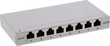 InLine Patch panel Cat.6A 0