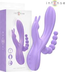 INTENSE MIKO Trīskāršais vibrators trusītis vaginālajai
